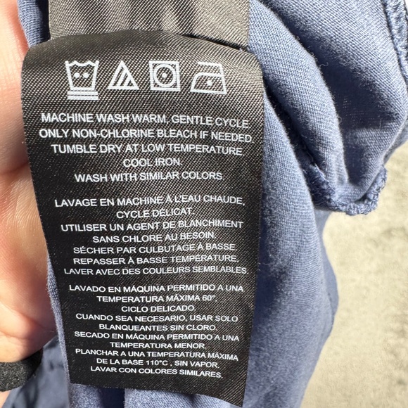 Hurley Men’s XL Blue Graphic Tee Palm Tree Sunset Beach Surf Cotton Shirt - Picture 10 of 13